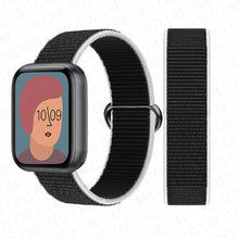 Load image into Gallery viewer, Nylon Loop Strap for apple watch band 44mm 40mm 45mm 41mm 38mm 42mm 44 mm bracelet correa Watchband iWatch serie 3 5 6 se 7 band
