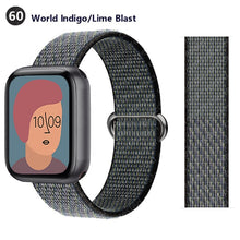 Load image into Gallery viewer, Nylon Loop Strap for apple watch band 44mm 40mm 45mm 41mm 38mm 42mm 44 mm bracelet correa Watchband iWatch serie 3 5 6 se 7 band
