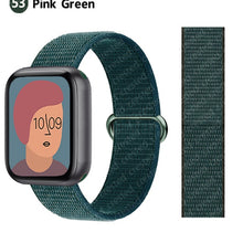 Load image into Gallery viewer, Nylon Loop Strap for apple watch band 44mm 40mm 45mm 41mm 38mm 42mm 44 mm bracelet correa Watchband iWatch serie 3 5 6 se 7 band
