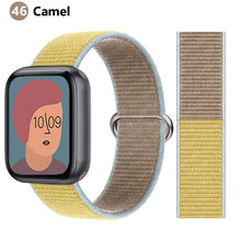 Load image into Gallery viewer, Nylon Loop Strap for apple watch band 44mm 40mm 45mm 41mm 38mm 42mm 44 mm bracelet correa Watchband iWatch serie 3 5 6 se 7 band
