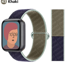 Load image into Gallery viewer, Nylon Loop Strap for apple watch band 44mm 40mm 45mm 41mm 38mm 42mm 44 mm bracelet correa Watchband iWatch serie 3 5 6 se 7 band
