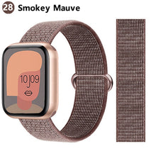 Load image into Gallery viewer, Nylon Loop Strap for apple watch band 44mm 40mm 45mm 41mm 38mm 42mm 44 mm bracelet correa Watchband iWatch serie 3 5 6 se 7 band

