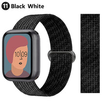 Load image into Gallery viewer, Nylon Loop Strap for apple watch band 44mm 40mm 45mm 41mm 38mm 42mm 44 mm bracelet correa Watchband iWatch serie 3 5 6 se 7 band
