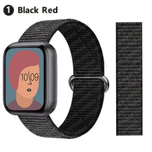 Load image into Gallery viewer, Nylon Loop Strap for apple watch band 44mm 40mm 45mm 41mm 38mm 42mm 44 mm bracelet correa Watchband iWatch serie 3 5 6 se 7 band
