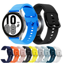 Load image into Gallery viewer, 20mm Strap For Samsung galaxy watch 4 40mm 42mm 44mm Band Gear sport wrist bracelet samsung Galaxy Watch Active 2 40mm 44mm 46mm
